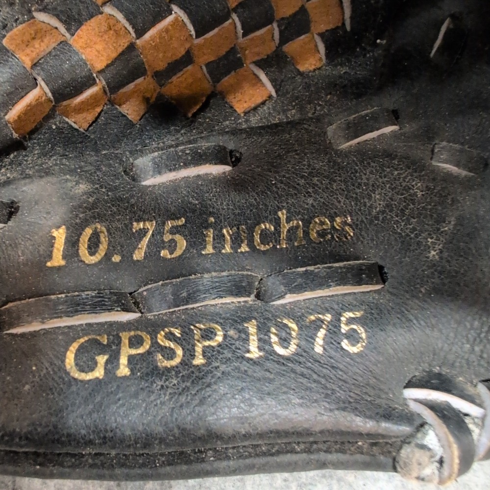 Mizuno Prospect PowerClose GPSP1075 Youth Baseball Glove Black/Tan RHT - Picture 7 of 9